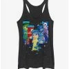 Movies Disney Pixar Inside Out Riley's Emotions Boxes Womens Tank