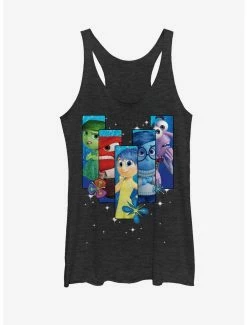 Movies Disney Pixar Inside Out Riley's Emotions Boxes Womens Tank