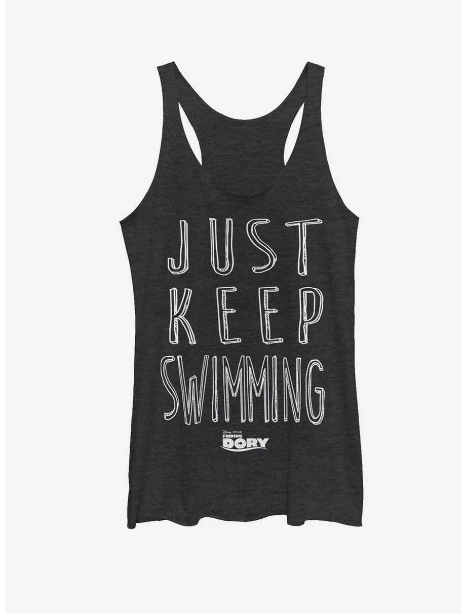 Movies Disney Pixar Finding Dory Just Keep Swimming Womens Tank 3 Movies Disney Pixar Finding Dory Just Keep Swimming Womens Tank