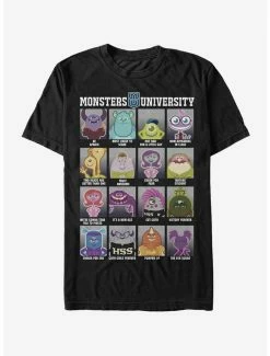 Movies Disney Pixar Monsters University Yearbook Page T-Shirt