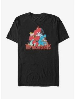 Movies Disney Pixar The Incredibles Best Friend Heroes T-Shirt