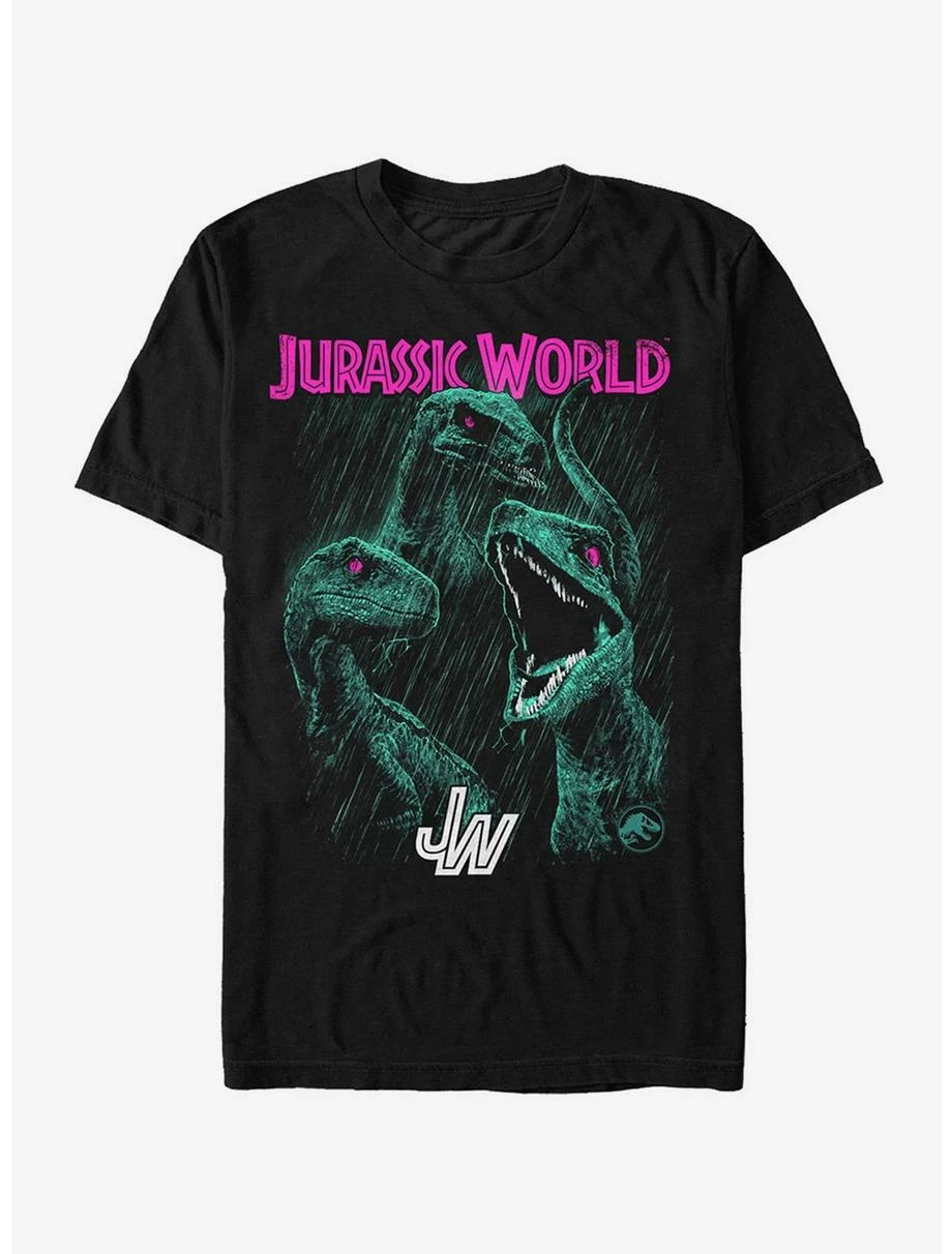 Movies Jurassic World Raptor Eyes T-Shirt 3 Movies Jurassic World Raptor Eyes T-Shirt