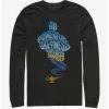 Movies Disney Aladdin 2019 All Powerful Genie Long Sleeve T-Shirt -boxlunch store 11983270 hi