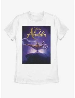 Movies Disney Aladdin 2019 Aladding Live Action Cover Womens T-Shirt