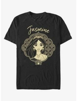 Movies Disney Aladdin 2019 Jasmine Portrait T-Shirt