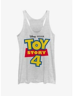 Movies Disney Pixar Toy Story 4 Full Color Logo Womens Tank