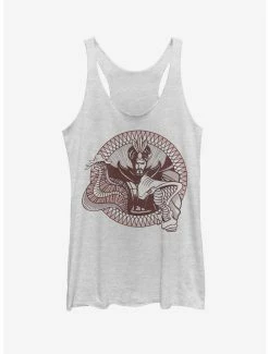 Movies Disney Aladdin 2019 Jafar Circle Womens Tank