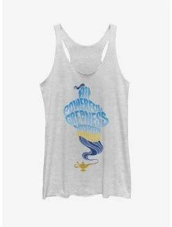 Movies Disney Aladdin 2019 All Powerful Genie Womens Tank