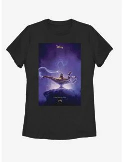 Movies Disney Aladdin 2019 Aladdin Live Action Poster Womens T-Shirt