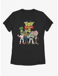 Movies Disney Pixar Toy Story 4 Toy Crew Womens T-Shirt