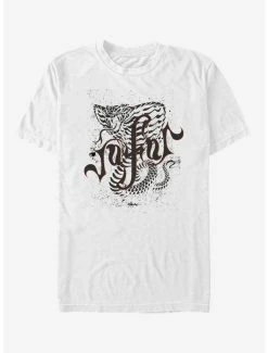 Movies Disney Aladdin 2019 Neon Jafar T-Shirt