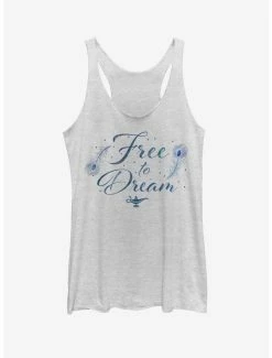 Movies Disney Aladdin 2019 Free To Dream Womens Tank
