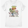 Movies Disney Pixar Toy Story 4 Toy Crew Womens T-Shirt