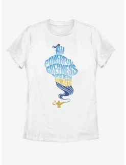 Movies Disney Aladdin 2019 All Powerful Genie Womens T-Shirt