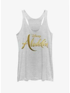 Movies Disney Aladdin 2019 Aladdin Live Action Logo Womens Tank