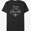Movies Disney Aladdin 2019 Woman Of Many Dreams Cursive T-Shirt