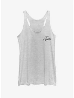 Tie-Dye Disney Aladdin 2019 Genie Lamp Pattern Womens Tank