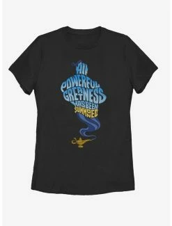 Movies Disney Aladdin 2019 All Powerful Genie Womens T-Shirt