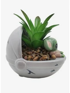 Television Star Wars The Mandalorian The Child Faux Succulent Planter -boxlunch store 13427619 av2