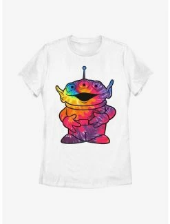 Tie-Dye Disney Pixar Toy Story Tie Dye Alien Womens T-Shirt