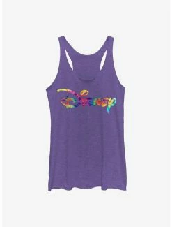 Tie-Dye Disney Classic Tie Dye Fill Womens Tank Top