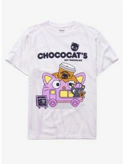 Sanrio Chococat Food Truck Tie-Dye Women's T-Shirt - BoxLunch Exclusive