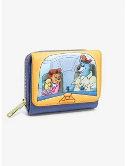 Television Loungefly Disney Talespin Crew Group Portrait Small Zip Wallet - BoxLunch Exclusive