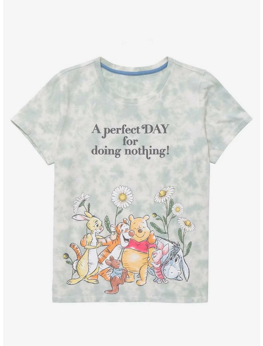 Disney Winnie The Pooh Group Women's Tie-Dye T-Shirt - BoxLunch Exclusive 3 Disney Winnie The Pooh Group Women's Tie-Dye T-Shirt - BoxLunch Exclusive