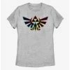Tie-Dye Nintendo The Legend Of Zelda Tie Dye Outline Womens T-Shirt -boxlunch store 15441197 hi
