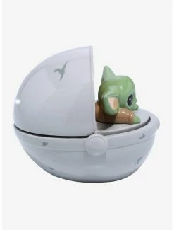 Television Star Wars The Mandalorian The Child In Pram Trinket Box -boxlunch store 15723605 av2