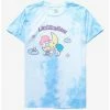 Sanrio Little Twin Stars Crescent Moon Women's Tie-Dye T-Shirt - BoxLunch Exclusive -boxlunch store 15898796 hi