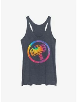 Tie-Dye Marvel Thor Tie Dye Womens Tank Tops