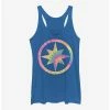 Tie-Dye Marvel Captain Marvel Tie Dye Womens Tank Top -boxlunch store 15920132 hi