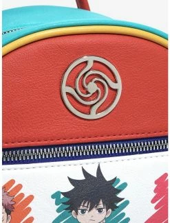 Television Jujutsu Kaisen Chibi Jujutsu Sorcerers Mini Backpack - BoxLunch Exclusive -boxlunch store 15939166 av3