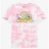 Sanrio Hello Kitty & Friends Mealtime Women's Plus Size Tie-Dye T-Shirt - BoxLunch Exclusive -boxlunch store 16051145 hi