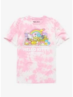 Sanrio Hello Kitty & Friends Mealtime Women's Plus Size Tie-Dye T-Shirt - BoxLunch Exclusive