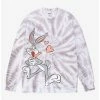 Looney Tunes Bugs Bunny Tie-Dye Crewneck - BoxLunch Exclusive -boxlunch store 16227375 hi