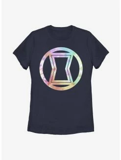 Marvel Black Widow Tie-Dye Womens T-Shirt