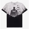 Tie-Dye DC Comics Batman Silhouette Portrait Women’s Dip-Dye T-Shirt - BoxLunch Exclusive -boxlunch store 16634226 hi