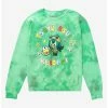 My Hero Academia X Hello Kitty And Friends Tsuyu & Keroppi Women’s Tie-Dye Crewneck - BoxLunch Exclusive -boxlunch store 16634260 hi