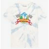 Sonic The Hedgehog Racing Emblem Youth Tie-Dye T-Shirt - BoxLunch Exclusive -boxlunch store 16775627 hi