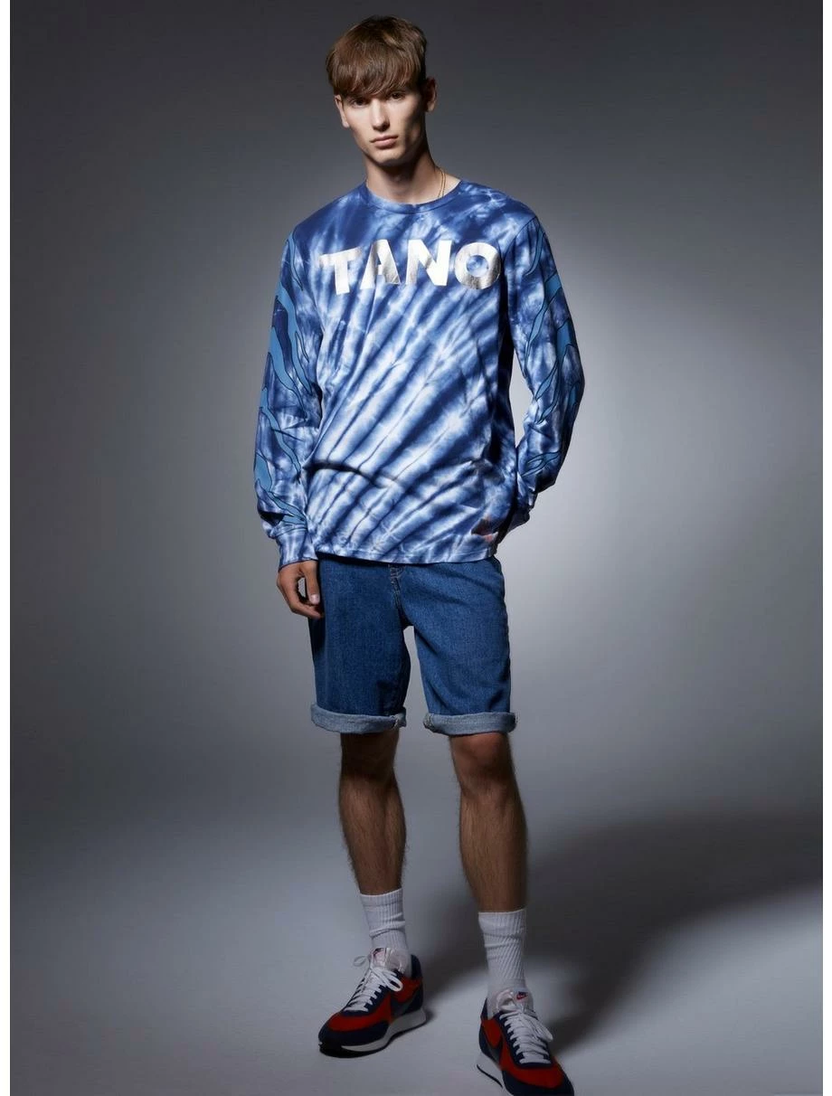 Our Universe Star Wars Tano Tie-Dye Long Sleeve T-Shirt 3 Our Universe Star Wars Tano Tie-Dye Long Sleeve T-Shirt