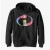 Disney Pixar The Incredibles Tie-Dye Logo Youth Hoodie
