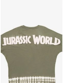 Tie-Dye Jurassic World: Dominion T-Rex Logo Dip-Dye Hype Jersey - BoxLunch Exclusive -boxlunch store 17095898 av2