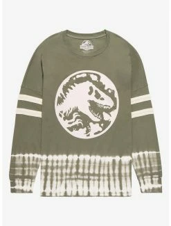 Tie-Dye Jurassic World: Dominion T-Rex Logo Dip-Dye Hype Jersey - BoxLunch Exclusive