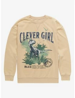 Tie-Dye Jurassic World Clever Girl Crewneck - BoxLunch Exclusive