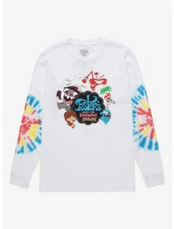Foster’s Home For Imaginary Friends Group Tie-Dye Long Sleeve T-Shirt - BoxLunch Exclusive