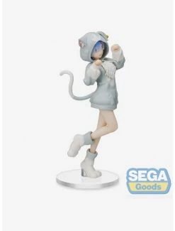 Television Sega Re:Zero - Starting Life In Another World Super Premium Rem (The Great Spirit) Figure -boxlunch store 17560466 av2