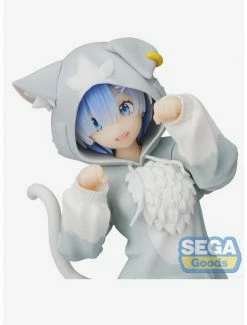 Television Sega Re:Zero - Starting Life In Another World Super Premium Rem (The Great Spirit) Figure -boxlunch store 17560466 av4