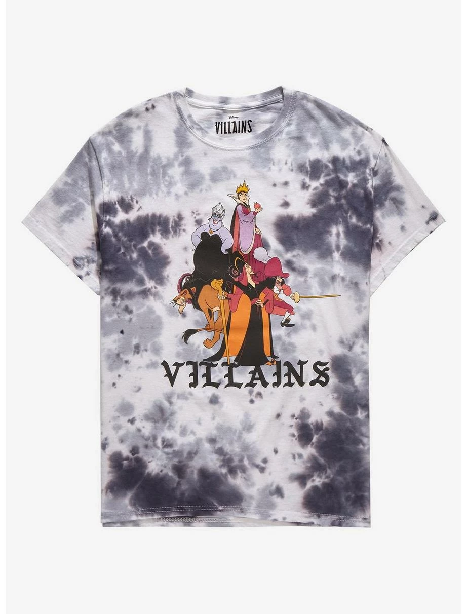 Disney Villains It's Fun Being Bad Tie-Dye T-Shirt - BoxLunch Exclusive 3 Disney Villains It's Fun Being Bad Tie-Dye T-Shirt - BoxLunch Exclusive